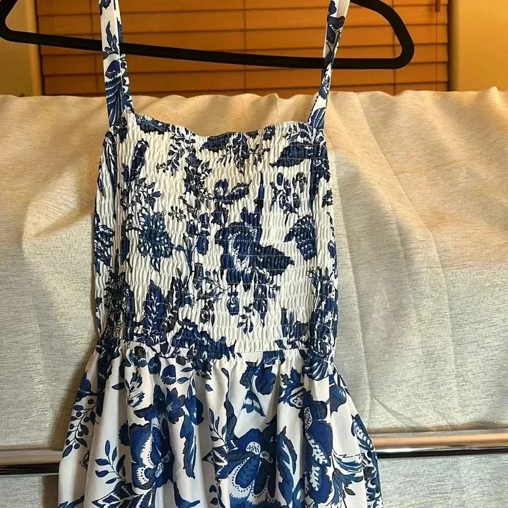 Flower Tie Back Dress